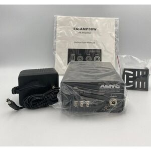 AMTC Applied Media Technologies Corporation PA Amplifier 8W Cont./12W‎ EQ-AMP08W